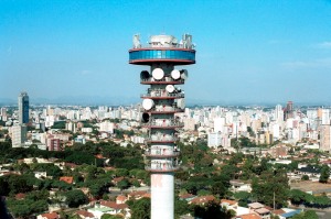 torre panoramica da oi brasil telecom, panoromic tower, curitiba, parana, brazil